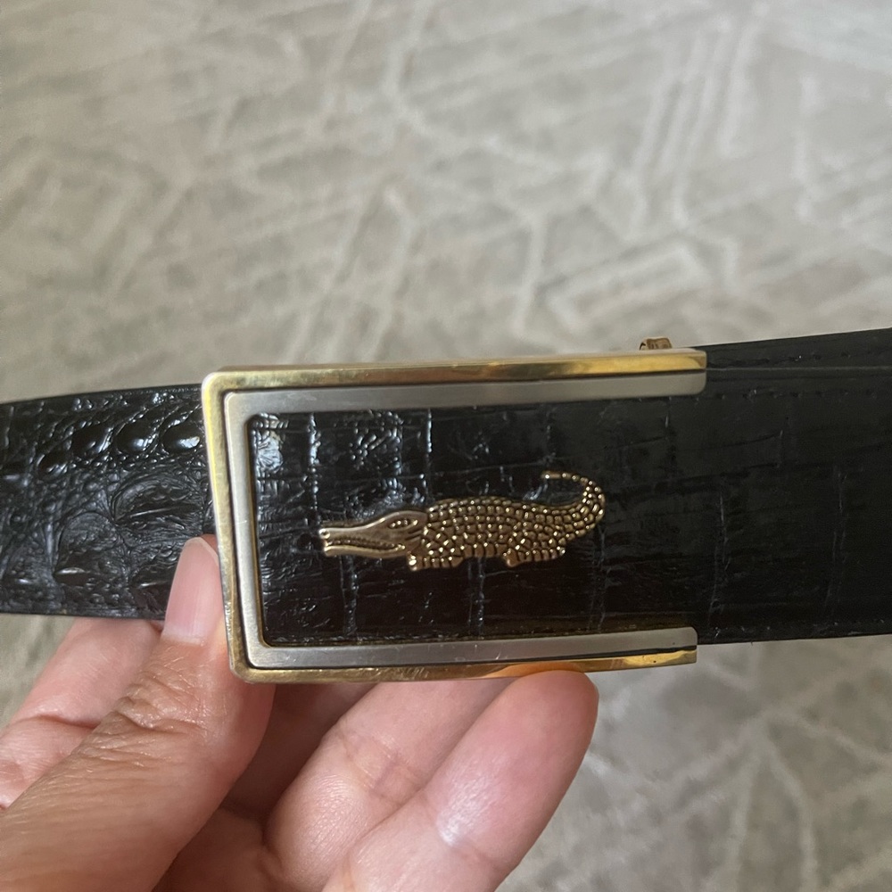 Guarantee Cayman Hornback Skin Men’s Belt